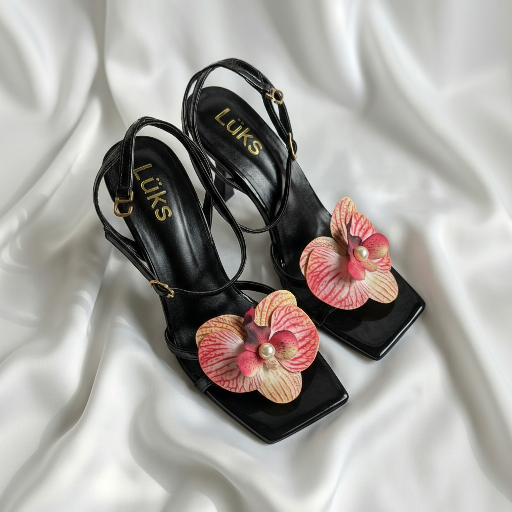 Pink Orchid Heels