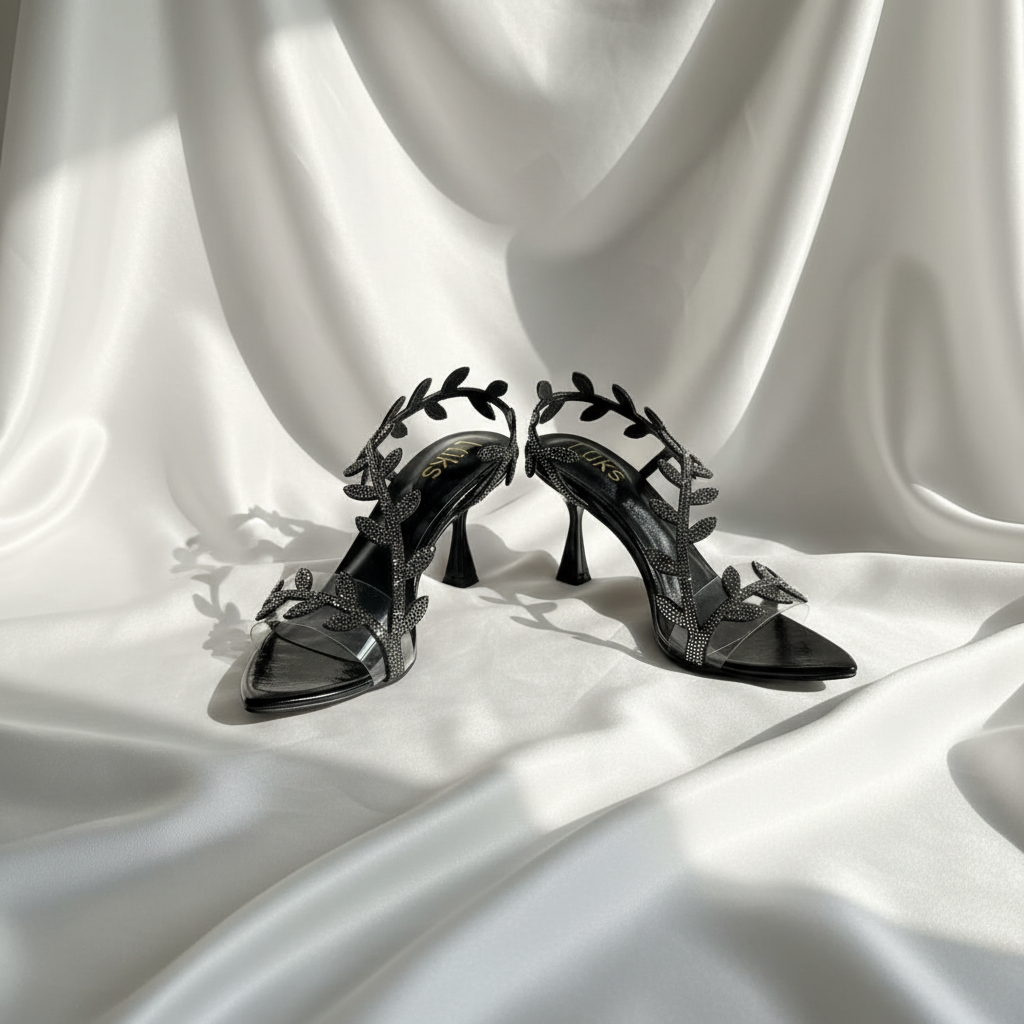 Black Ivy Heels