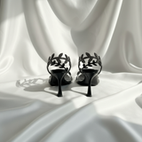 Black Ivy Heels