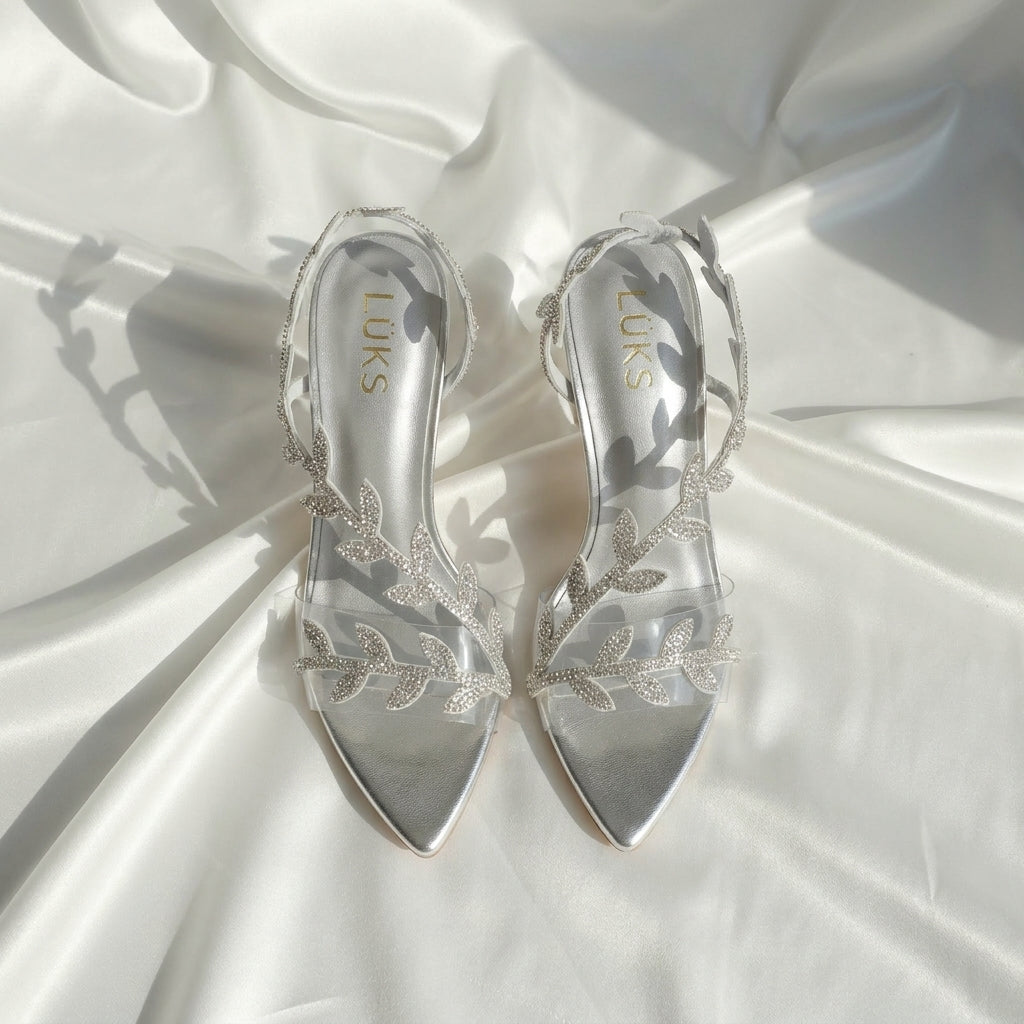 Sliver Ivy Heels